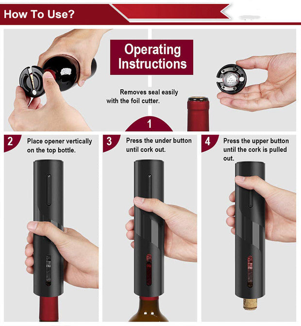 Electric Wine Opener By Irios
